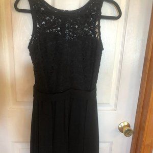 Black Lace dress Size M